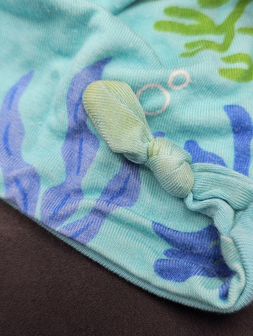 Little Sleepies Disney Nemo Little Fin Clown Fish Lovey Plush Blankie Cotton